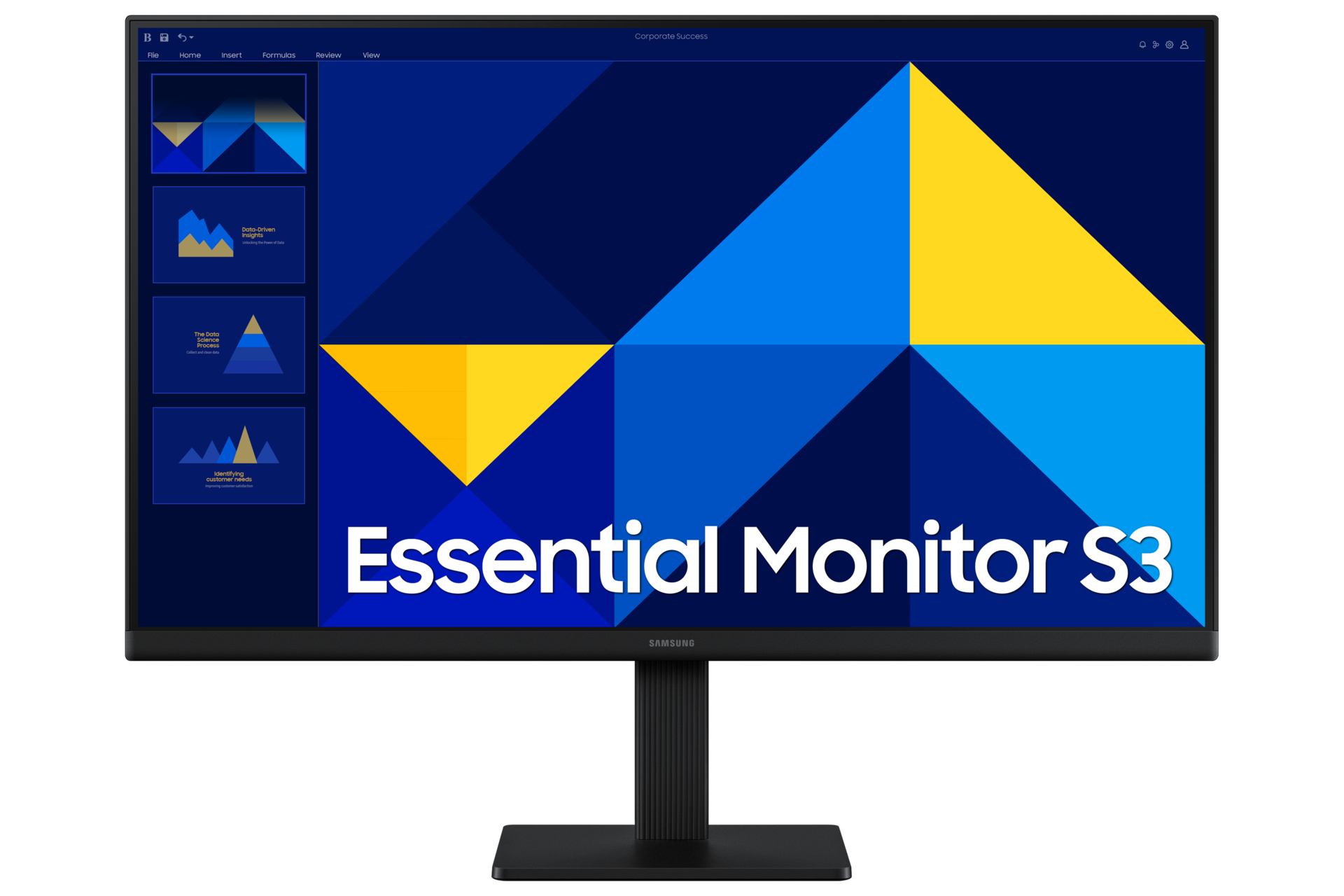 Samsung Monitor 24", LS24D300GAUXEN - imagine 2