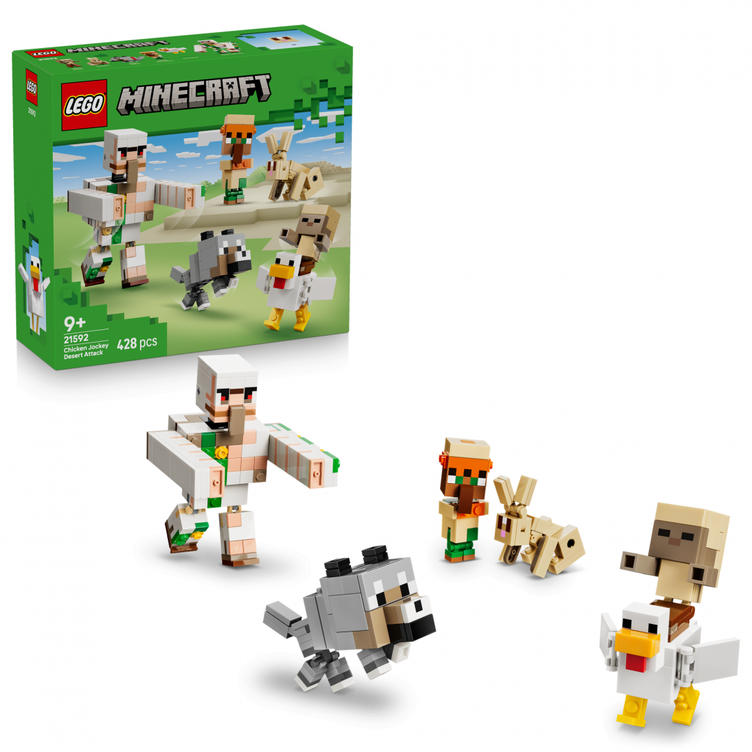 LEGO ATAC IN DESERT CU UN JOCHEU DE GAINI, LEGO21592