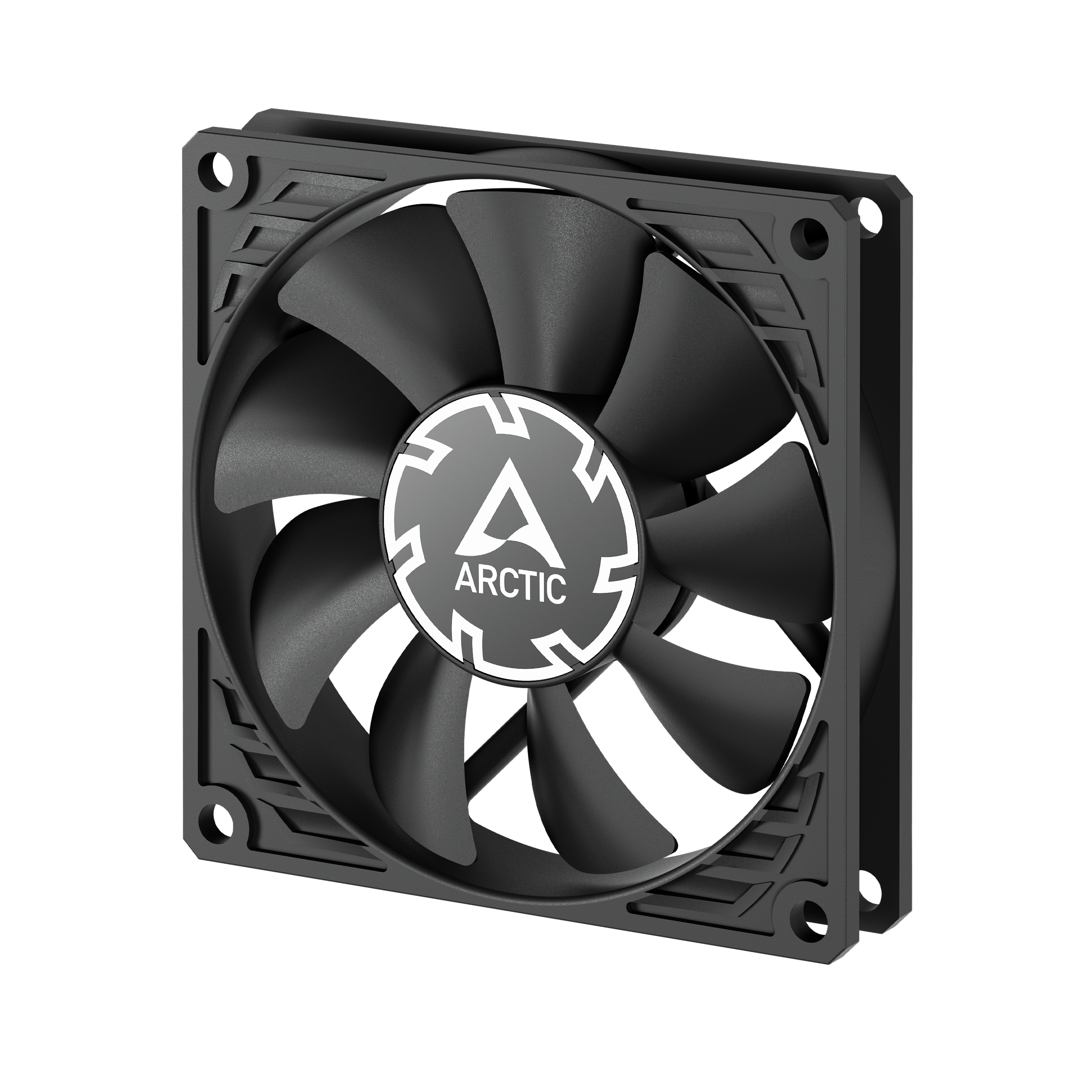 Arctic Ventilator P8 Slim PWM, 80mm, 300-3000 RPM, FDB, 22.5 cfm, 4pin conector + 4 pin, ACFAN00295A