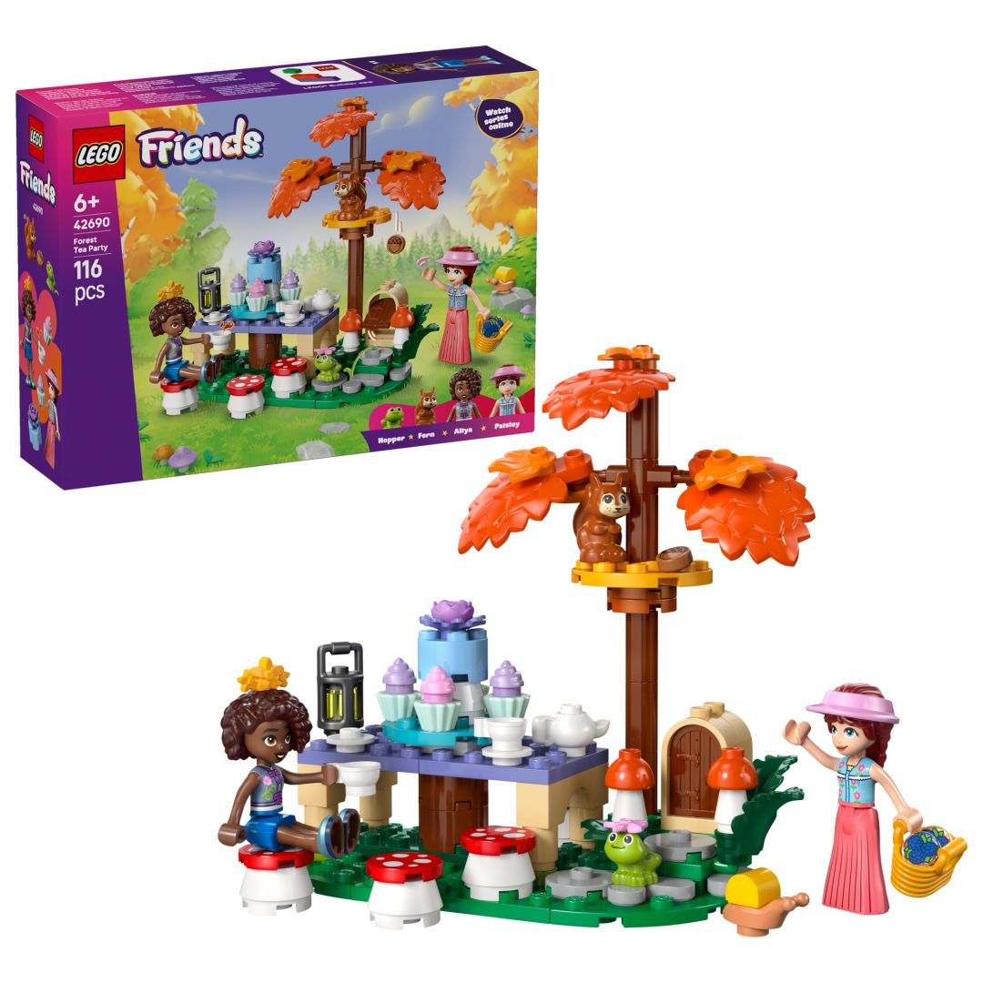 LEGO PETRECERE CU CEAI IN PADURE, LEGO42690