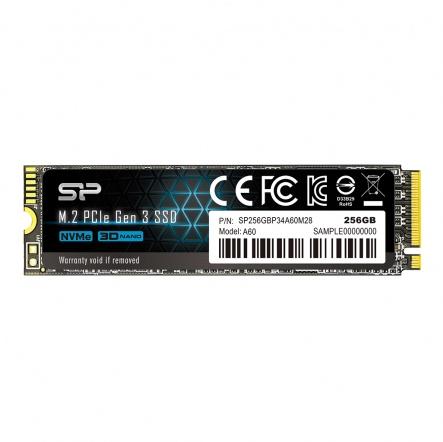 SILICON POWER SSD SP A60 256GB PCIe Gen 3x4 M.2 2280, SP256GBP34A60M28