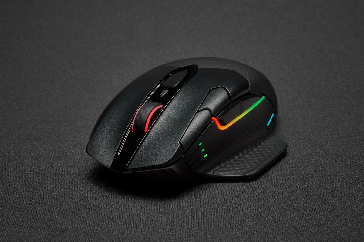 Corsair MOUSE, Dark Core RGB Pro SE, gaming, wireless, BT | 2.4GHz,18000 dpi, CH-9315511-EU - imagine 9