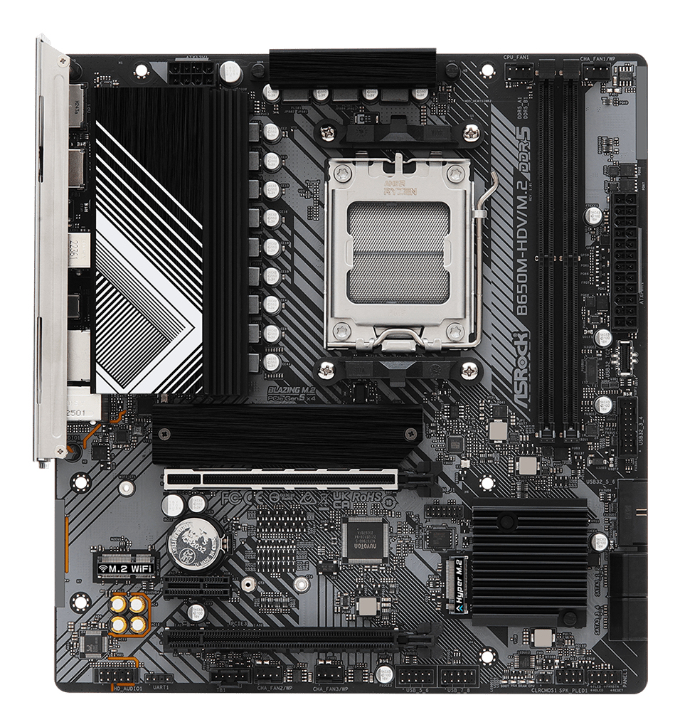 Asrock Placa de baza, B650M-HDV/M.2 - imagine 3