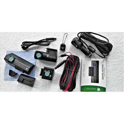 Navitel Camera Auto DVR cu 3 camere FullHD, GPS, WiFi, RC3 PRO