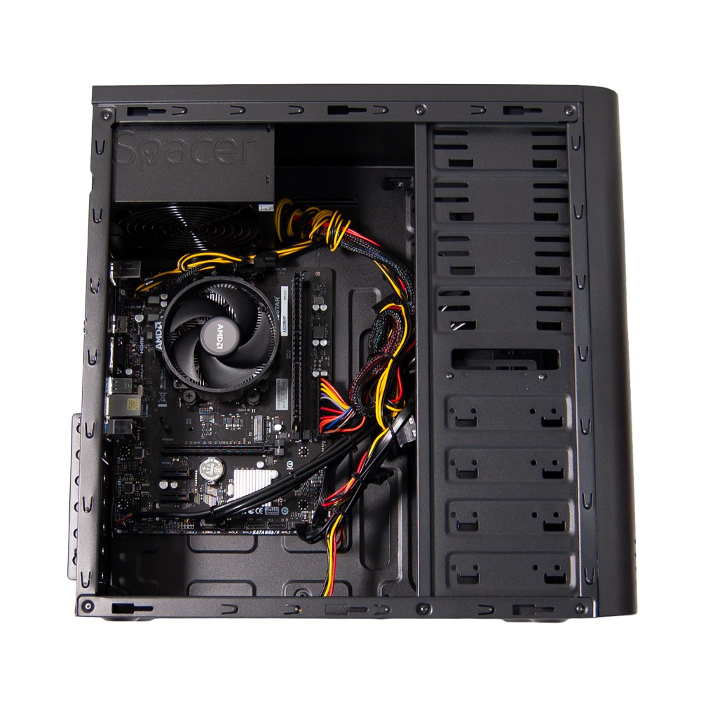 SPACER Sistem Desktop PC Office DeskPro R3, AMD Ryzen 3 3200, 8 GB, SPACER-DeskPro-R3.3200-8D4S240 - imagine 3