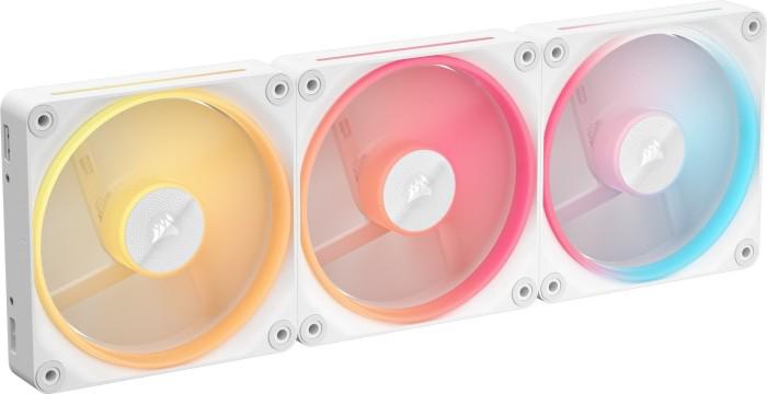 Corsair Ventilatoare CR iCUE LINK LX120-R RGB WH, CO-9051054-WW