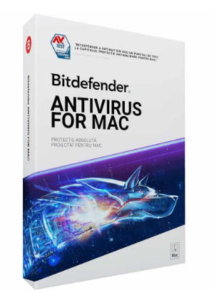 Bitdefender LICENTA Mac Antivirus, 3 utilizatori, 1 an pt. PC, retail - valabile, AV04ZZCSN1203BEN