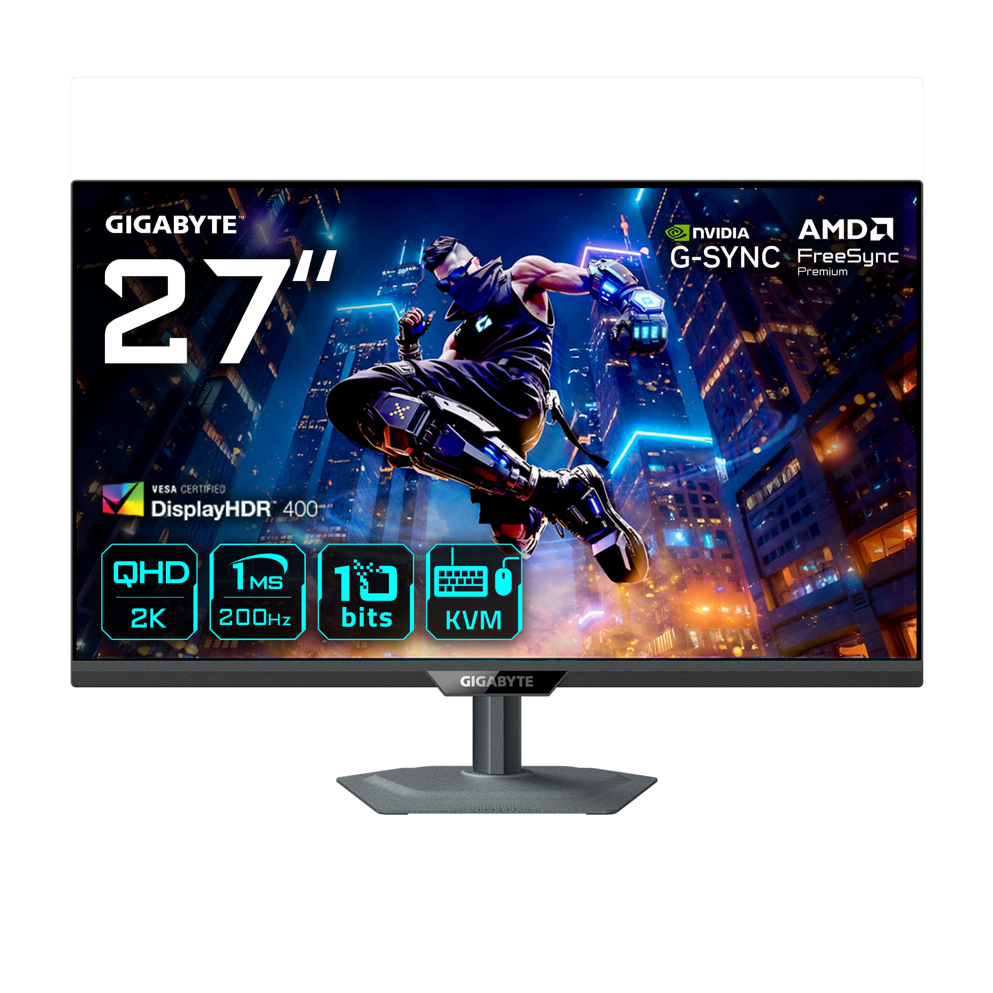 Gigabyte Gaming Monitor 27" 2K, M27Q2