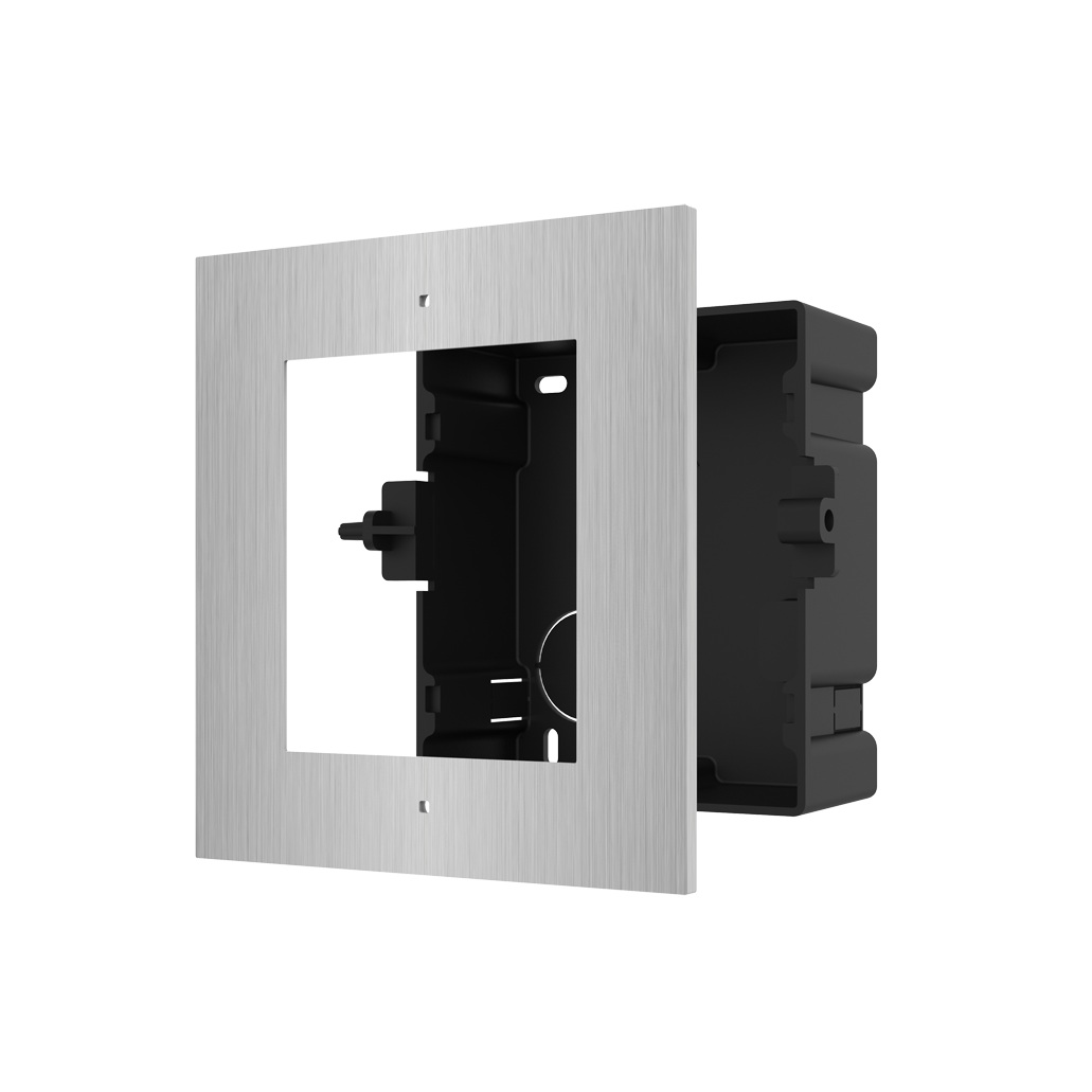 Hikvision PANOU FRONTAL INCASTRAT PENTRU UN MODUL, DS-KD-ACF1/S
