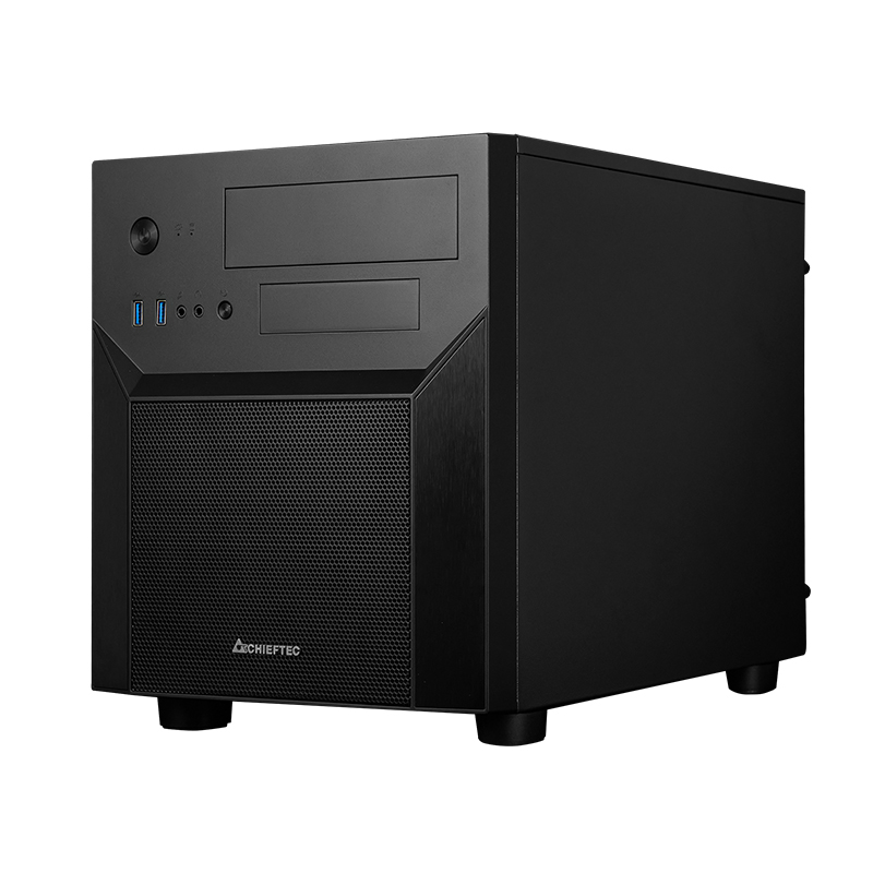 CHIEFTEC CARCASA, Mini Tower, mATX, GAMING CUBE 02, fara sursa, USB 3.0 x 2, Jack 3.5mm x, CI-02B-OP - imagine 3