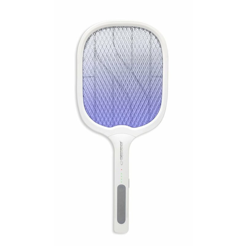 Esperanza Paleta electrica anti-insecte Bluster 3W 22.1cm LED UV Alb, EHQ011