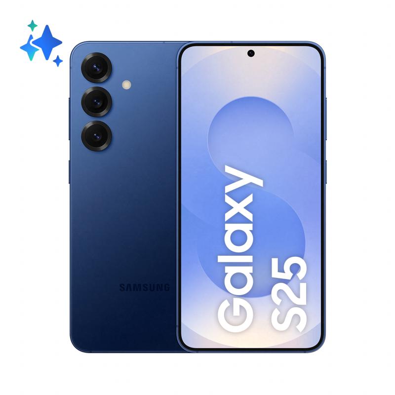 Samsung Smartphone Galaxy S25 128GB 12GB RAM 5G Dual SIM Navy, SM-S931BDBDEUE