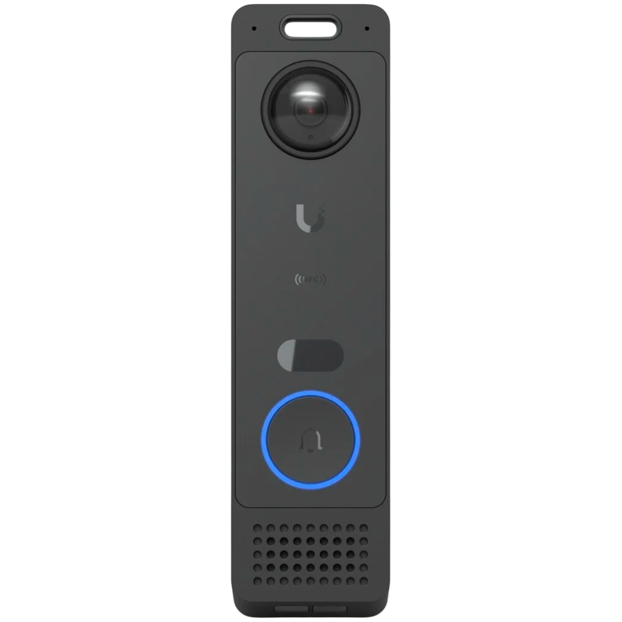 Ubiquiti All-weather, PoE+ Doorbell with enhanced AI detections, two-way audio, a, UVC-G6-ENTRY