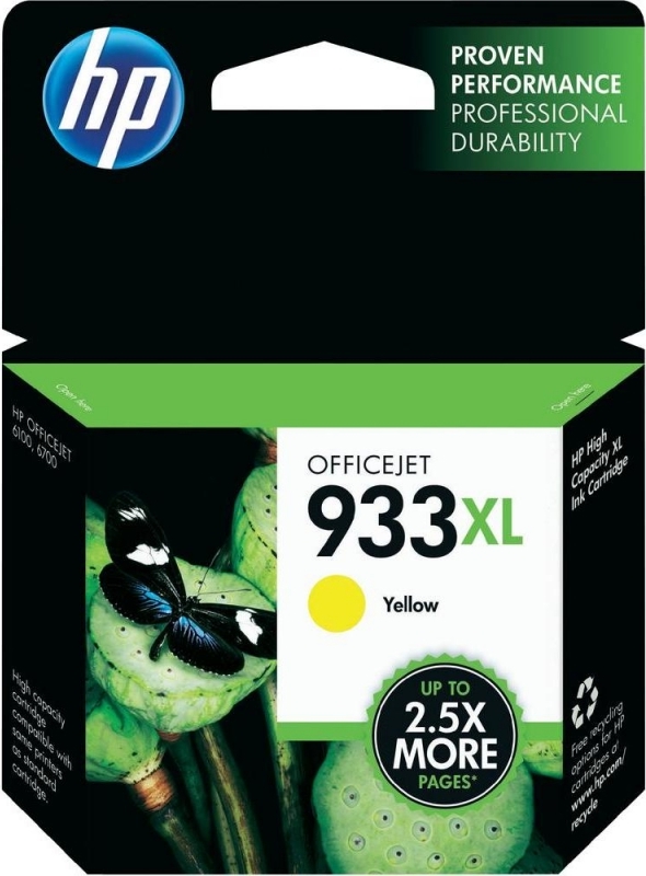 HP Cartus Cerneala Original Yellow, nr.933XL pentru OfficeJet 6600|6700|7110, CN056AE