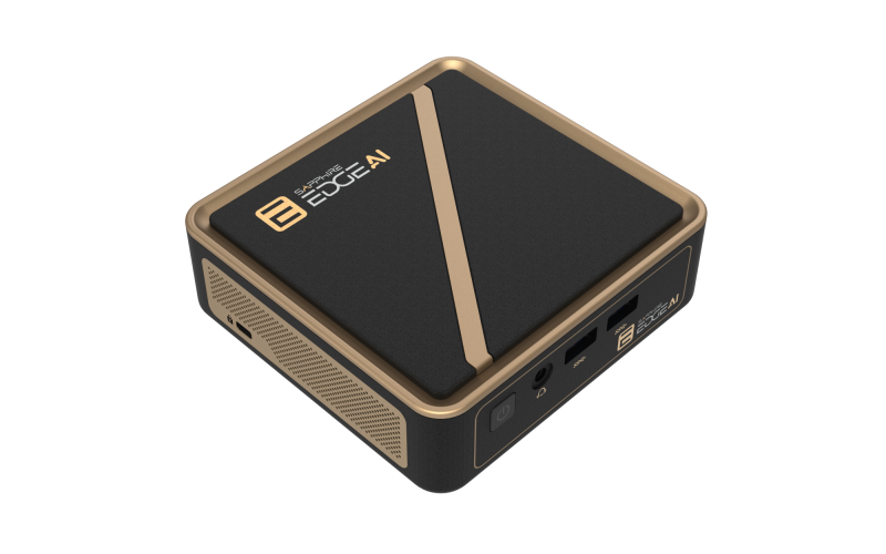 SAPPHIRE Desktop Consumer EDGE AI 350 cu procesor Nvidia Ryzen AI 7 350 pana la 5 GHz, 4H020-04-40G