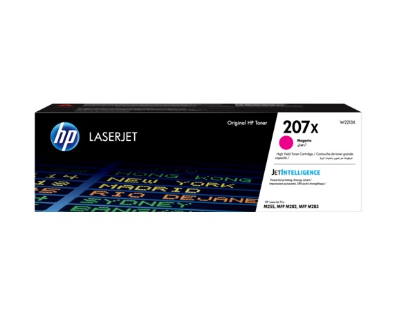 HP Toner Original Magenta, nr.207X pentru Color LaserJet Pro M255|M282|M283, 2.45K, W2213X