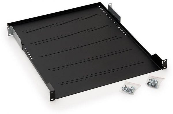 Triton RAFT FIX perforat 1U, pt rack 19 inch, adancime 750 mm, sarcina maxima 80 Kg, RAB-UP-750-A4