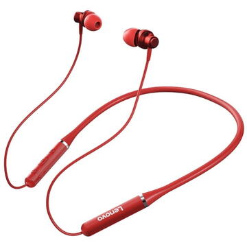 Lenovo Wireless Bluetooth 5.0 HE05 Rosu, HE05RED