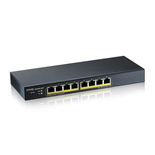ZyXel GS1900-8HP 8PORT GBE L2 POE SWITCH, GS1900-8HP-EU0103F