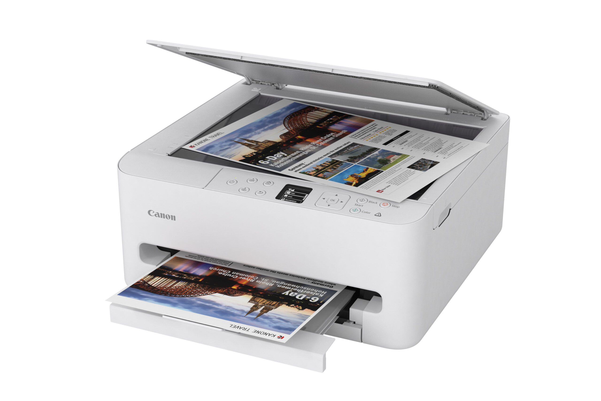 Canon Multifunctional InkJet Color TS6550I, A4, Impr.|Scan.|Cop., 14ppm mono, 9ppm color, 7179C006AA - imagine 7