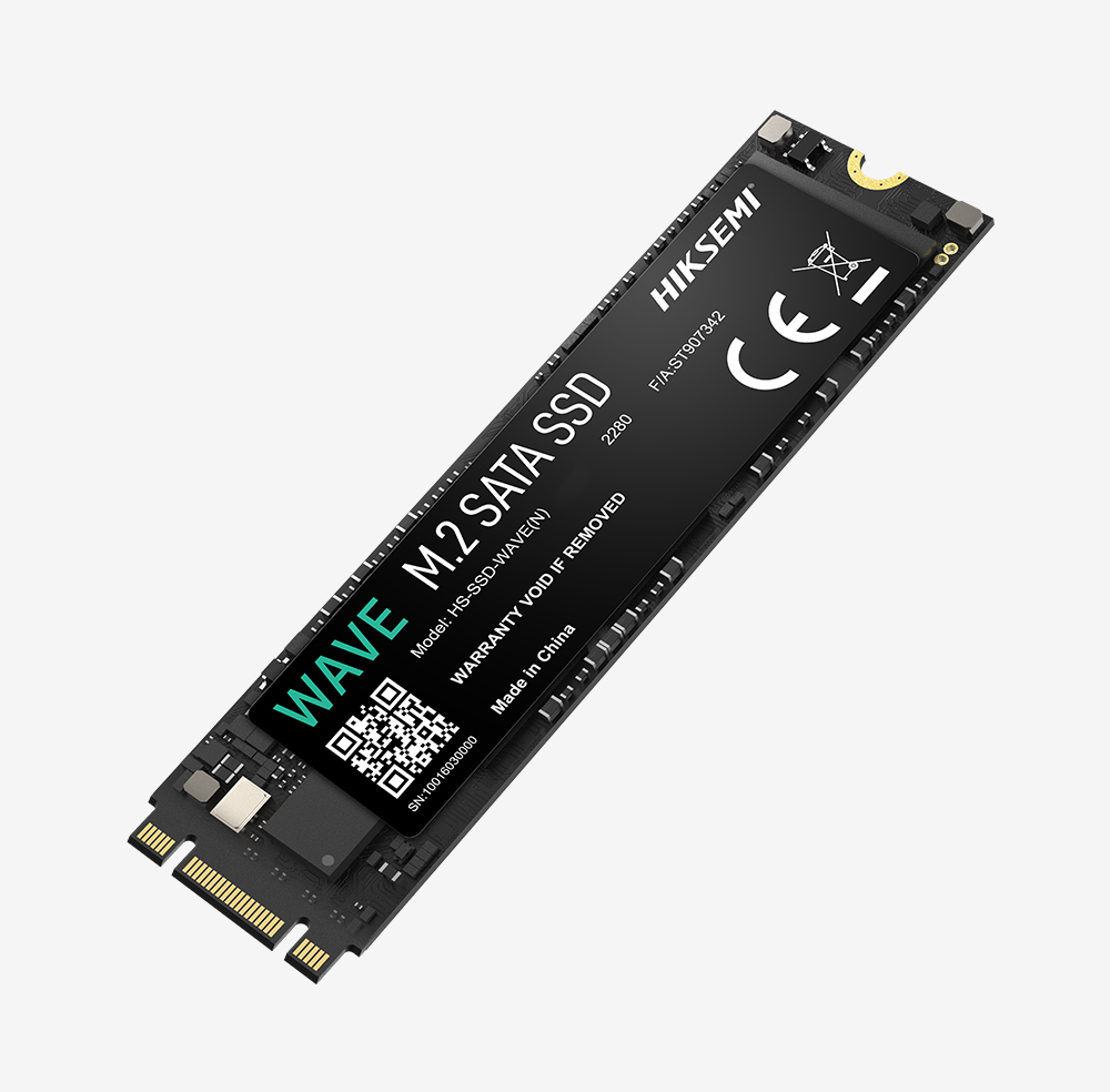 Hiksemi SSD, 512 GB, M.2, 3D NAND SATA III 6 Gb/s, R/W: 560/500 MB/s, HS-SSD-WAVE(N)/512G