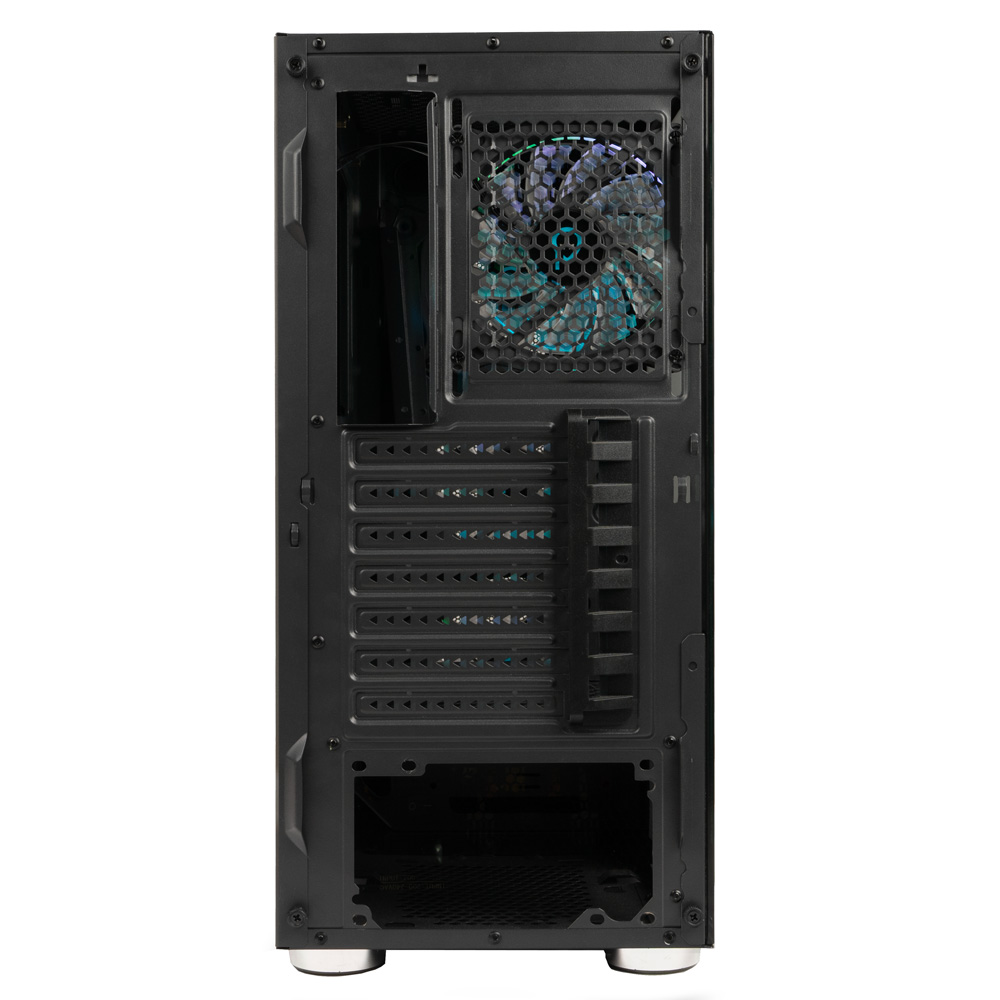SPACER CARCASA - gaming, Middle Tower, ATX, RAINBOW, fara sursa, sticla, SPCS-GC-RAINBOW-NF - imagine 7