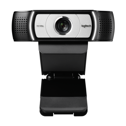 LOGITECH Camera Web C930e, rezolutie video Full HD, USB 2.0, Negru, 960-000972
