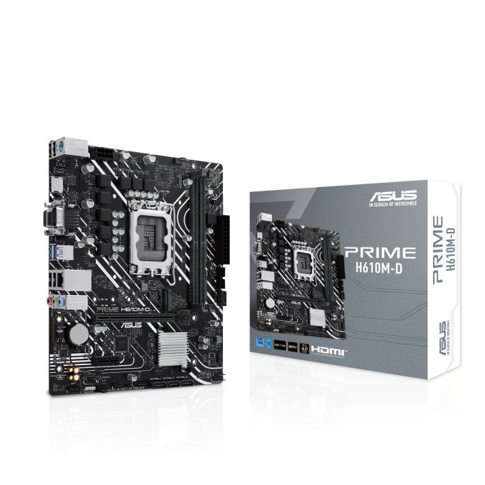 Asus Placa de baza PRIME H610M-D Intel H610 mATX LGA1700 DDR5, 90MB1G80-M0EAY0