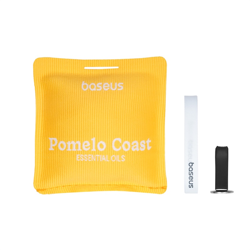 Baseus ODORIZANT AUTO Margaret Series, Pomelo Coast, dimensiune 70*70mm, galben, C20362400Y12-00