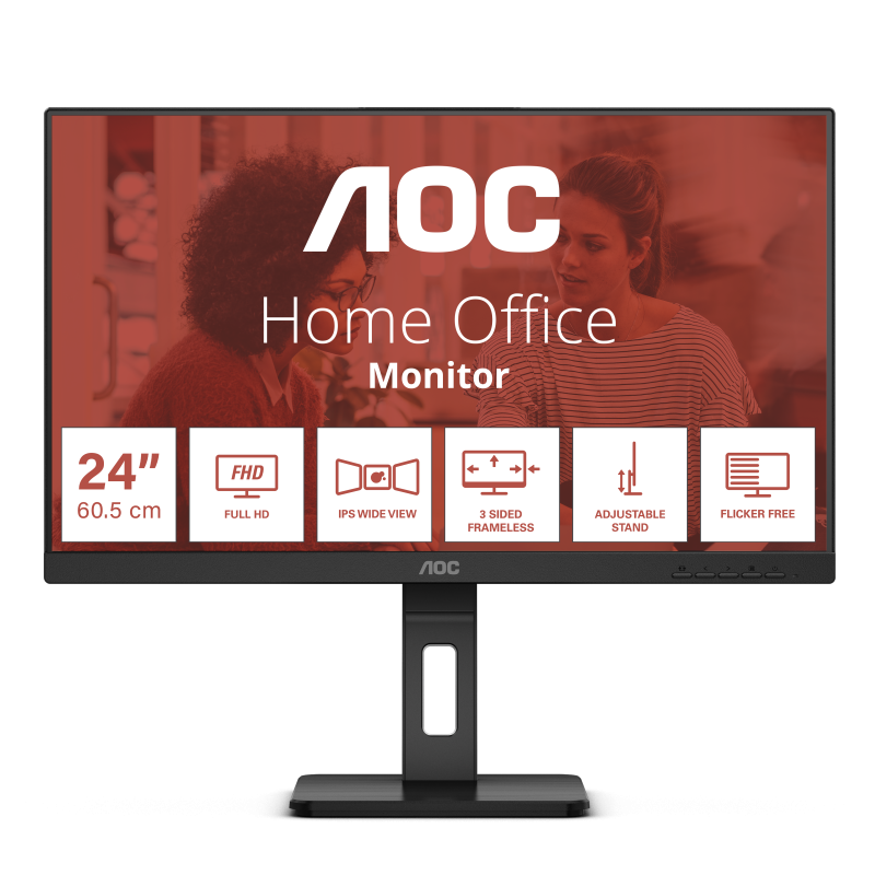 AOC Monitor Consumer, 23.8", 1920x1080 pixeli, 24E3QAF