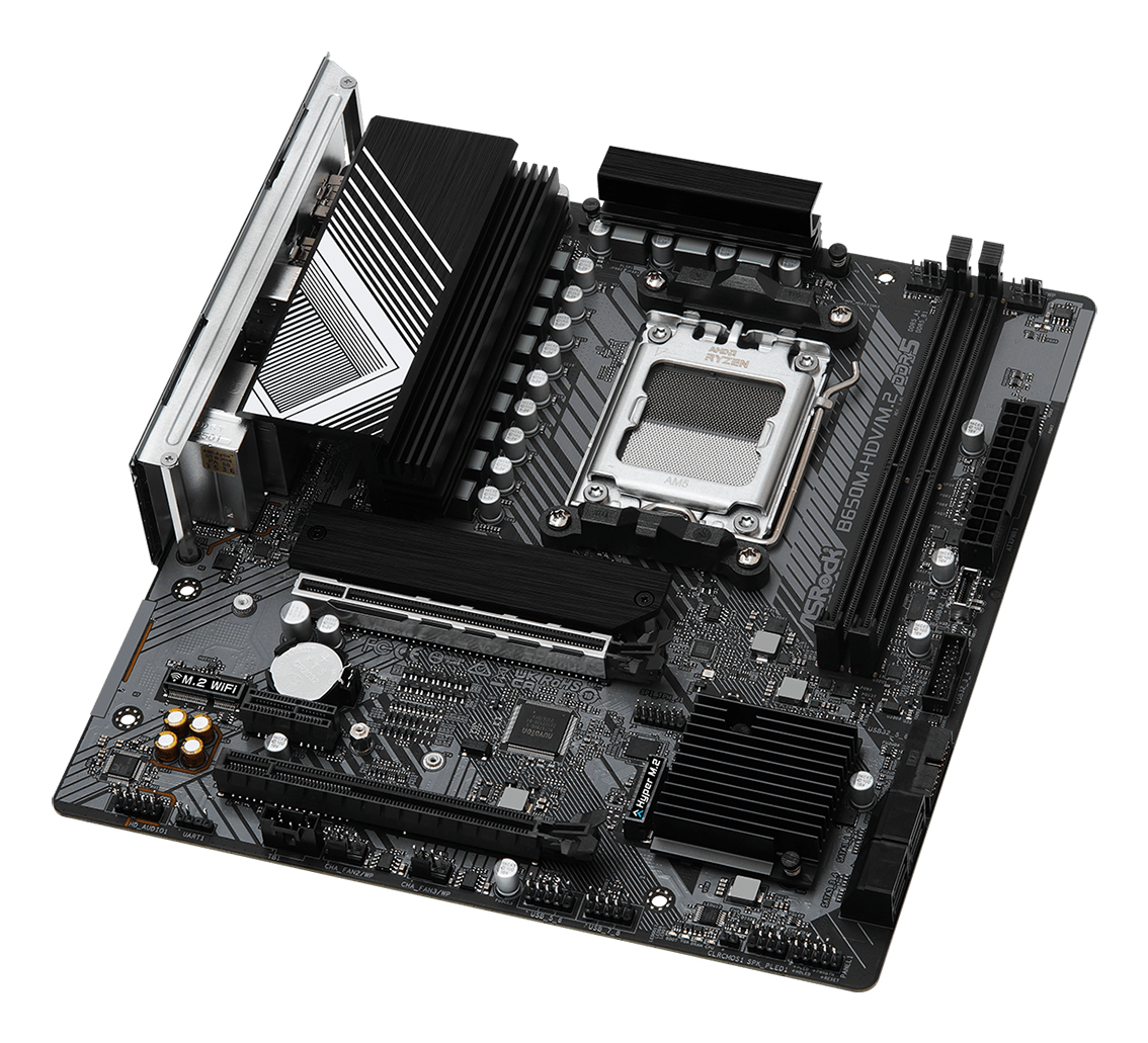 Asrock Placa de baza, B650M-HDV/M.2 - imagine 4