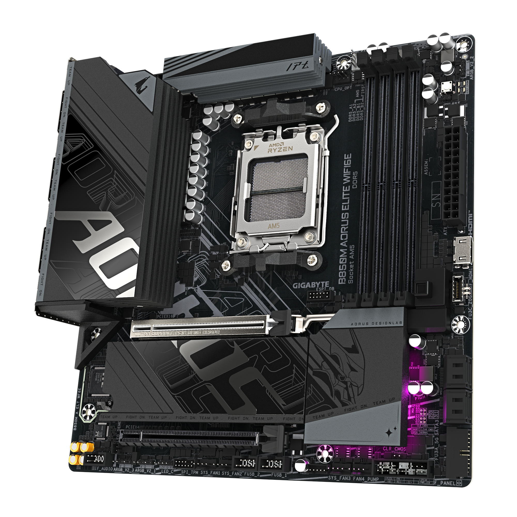 Gigabyte MB B850M AORUS ELITE WIFI6E, B850M A ELT WF6E - imagine 3