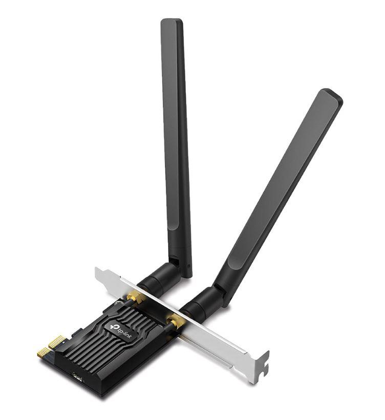 Tp-Link ADAPTOR RETEA AX1800, extern wireless 2.4 GHz | 5 GHz, PCI-E port, 1800 Mbps, Archer TX20E