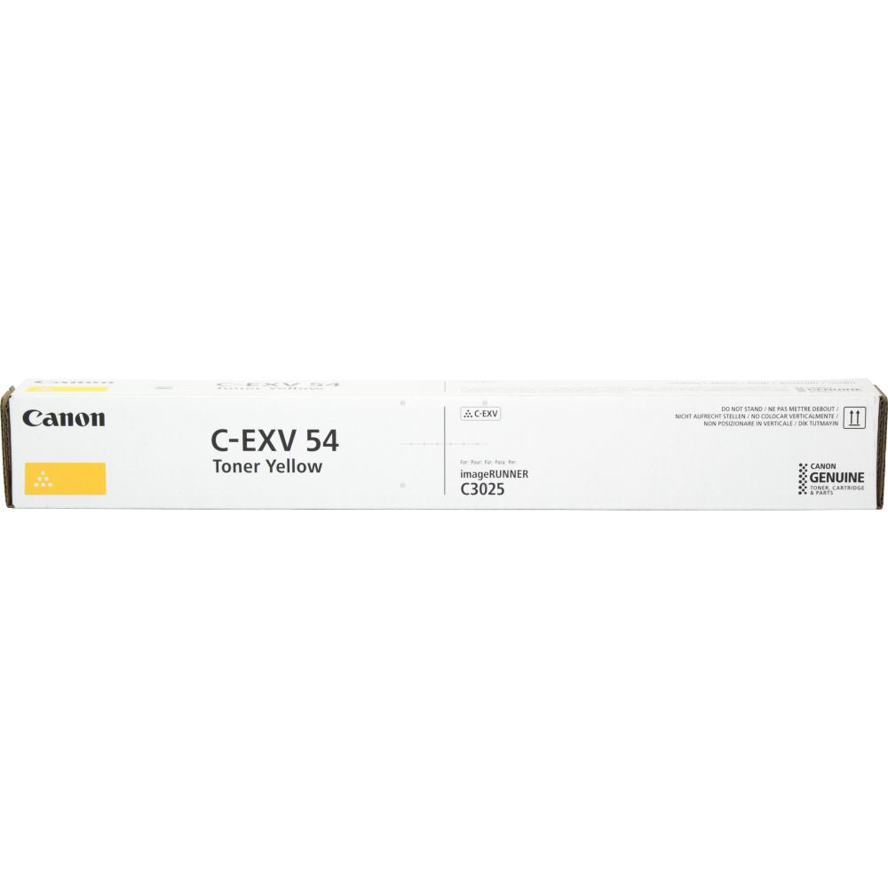 Canon Toner Original Yellow, EXV54Y, pentruIR C3025|IR C3125|C3226i, 8.5K,NOPP, CF1397C002AA