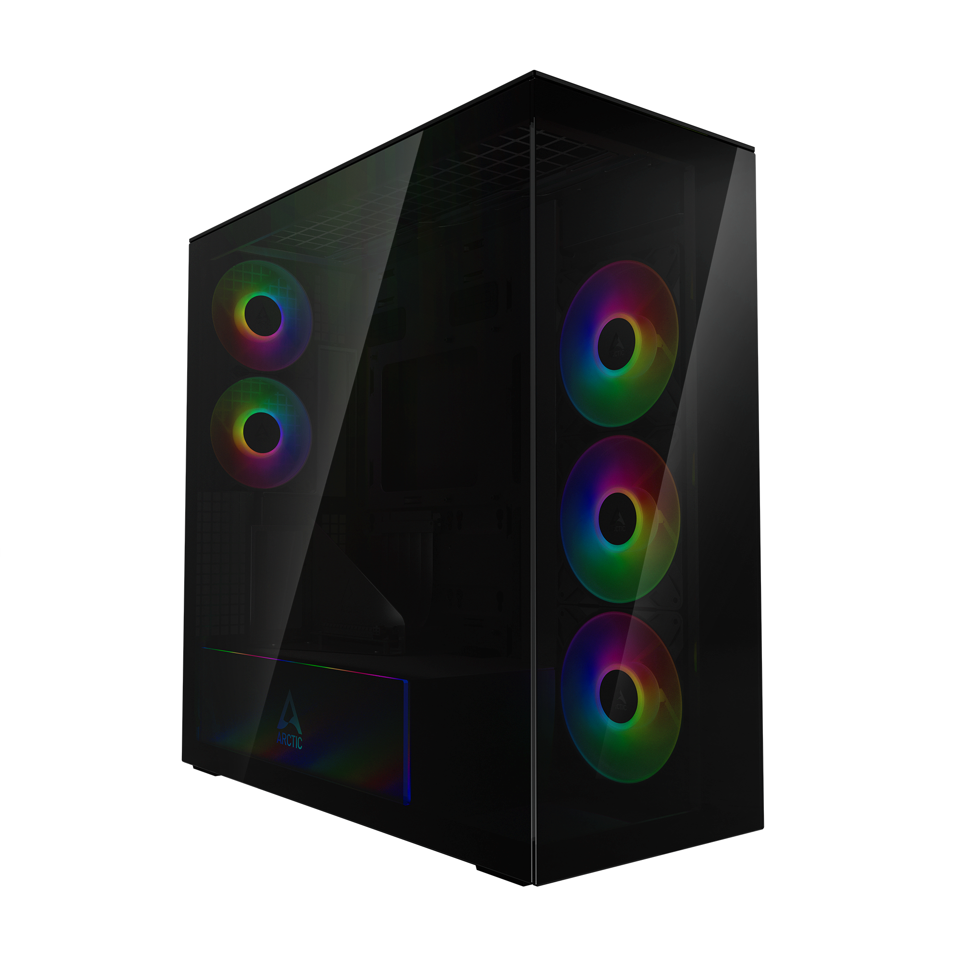 Arctic CARCASA Xtender VG BK, mid tower, max 8xfan, 3x P14 Pro R A-RGB si 2x P12 Pro, ACPCC00016A