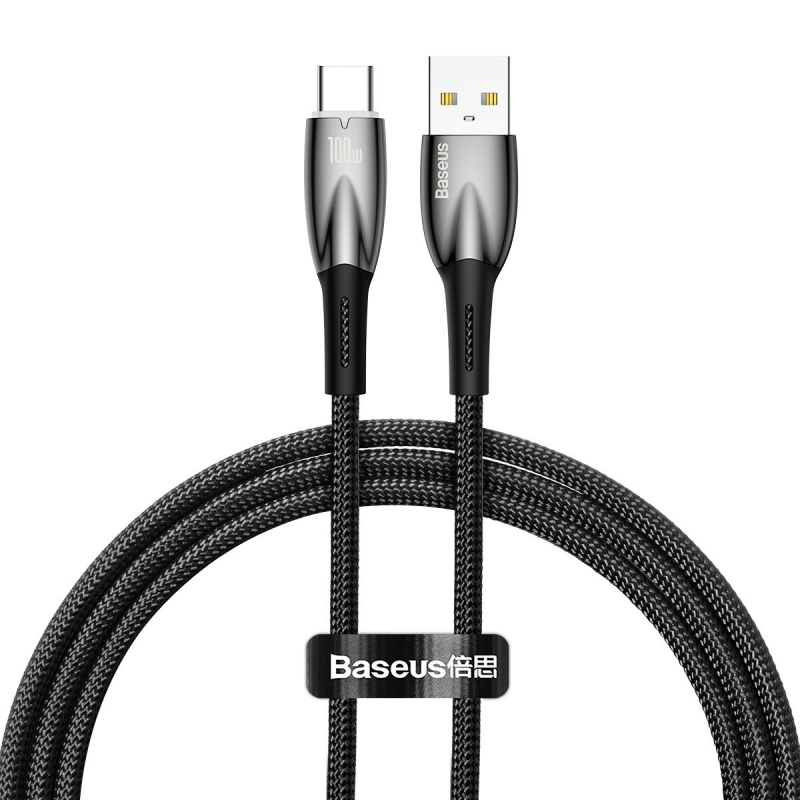 Baseus CABLU alimentare si date Glimmer, Fast Charging Data Cable pt. smartphone, USB la, CADH000401