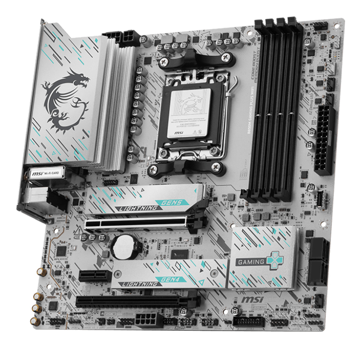 MSI AM5 mATX MB, B850M GAMING PLUS WIFI - imagine 3