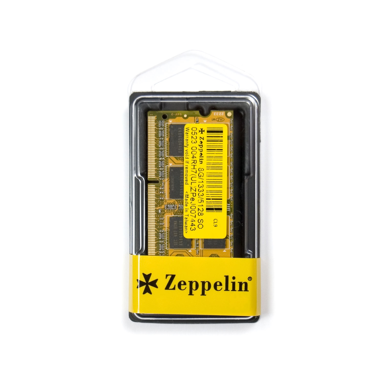 Zeppelin MEMORIE SODIMM DDR3 8GB frecventa 1333 MHz, retail, ZE-SD3-8G1333