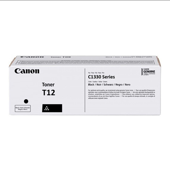 Canon Toner Original Black, T12BK pentru ISX C1333p|C1333i|C1333iF, 7.4K, 5098C006AA