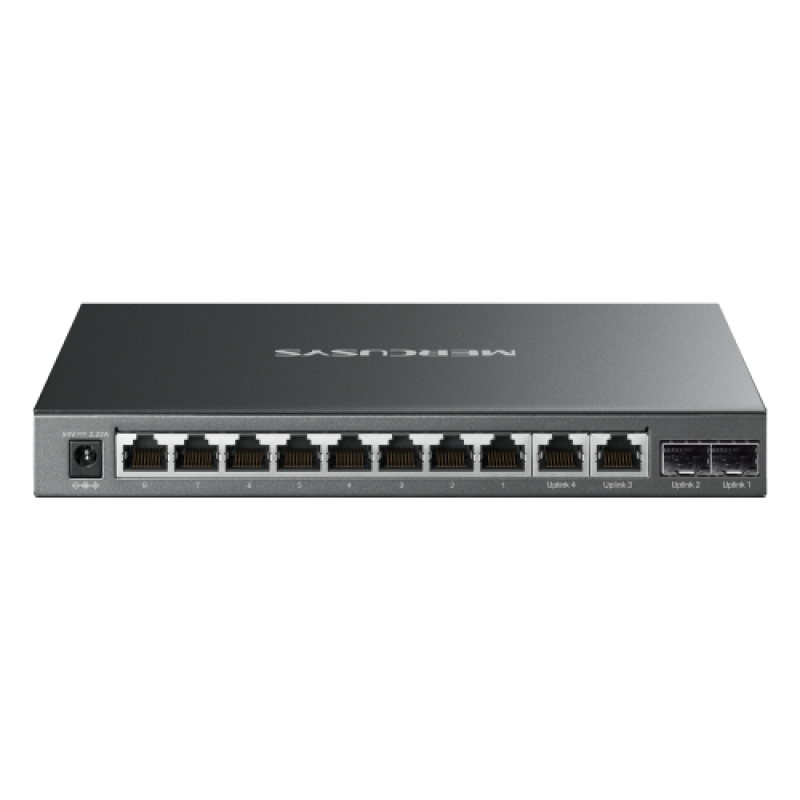 MERCUSYS PoE Switch MS108, Gigabit, Poe, MS112GMP