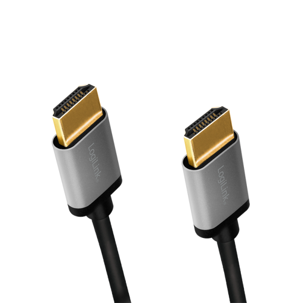 Logilink CABLU video, HDMI (T) la HDMI (T) 2.0, 1m, conectori auriti, rezolutie maxima 4K, CHA0100