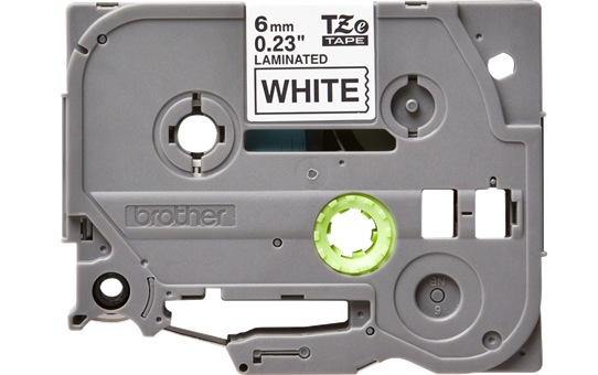 BROTHER Banda Laminata Original Black on White pentru, TZe211