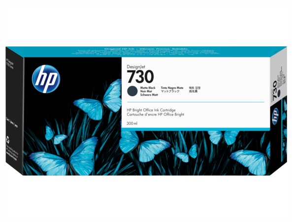 HP Cartus Cerneala Original Matte Black, nr.730 pentru Designjet T1600|Designjet, P2V71A