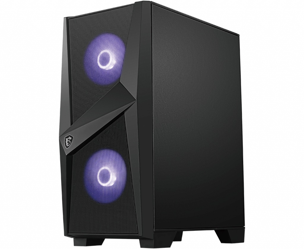 MSI CARCASA Middle Tower, ATX, fara sursa, sticla securizata, fan x 3, USB 3.2 gen 1, MAG FORGE 100M - imagine 3