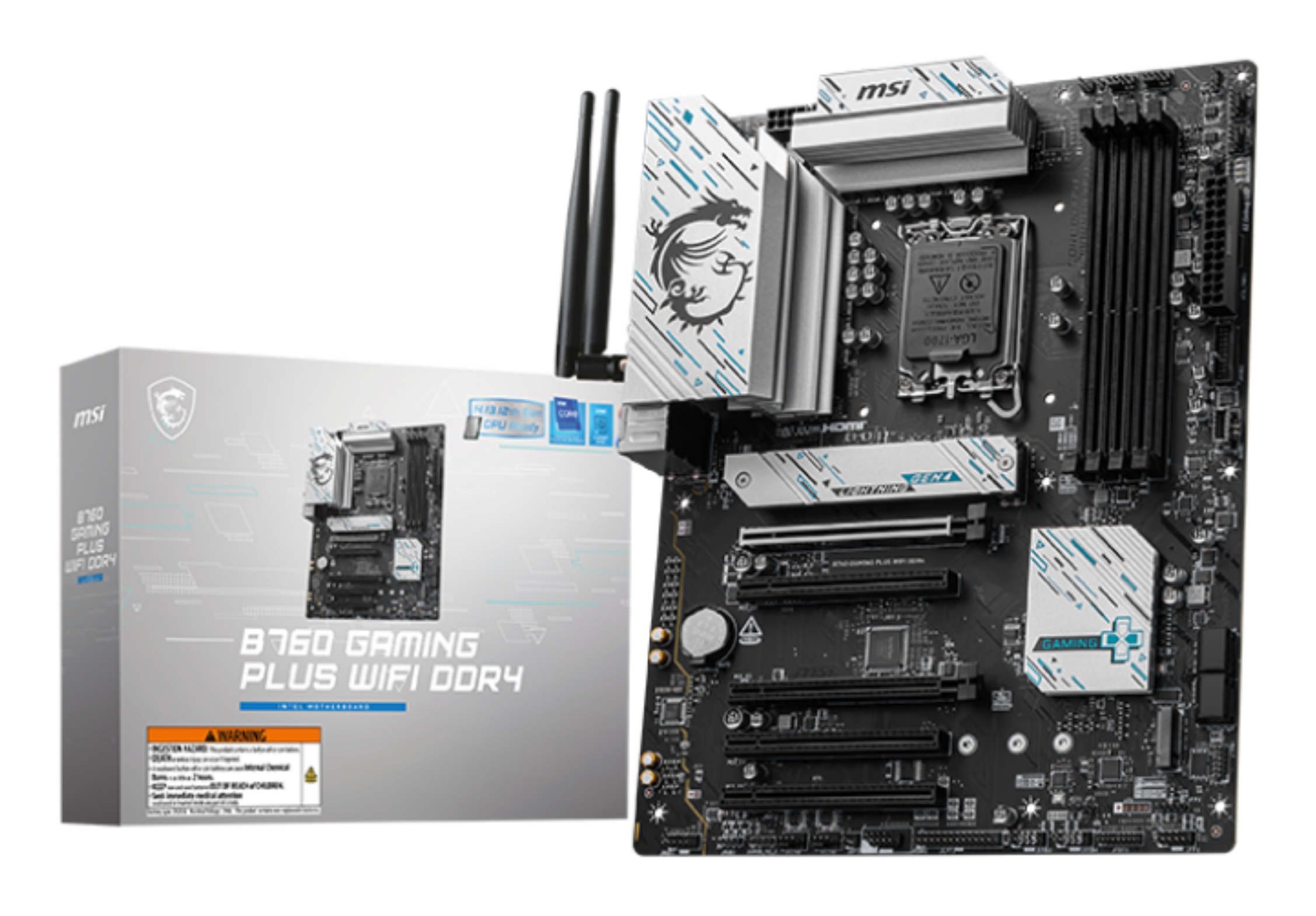 MSI, B760 GAMING PLUS WIFI DDR4