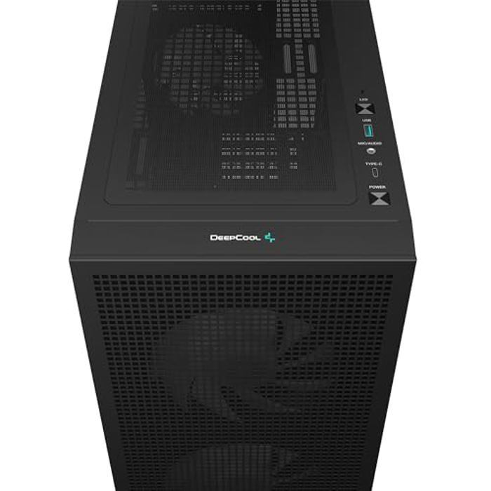 Deepcool CARCASA CH360, Mini Tower, ATX, fara sursa, 3xfan, USB 3.2 gen 1 x 1, R-CH360-BKAPE3-G-1 - imagine 3