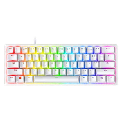 Razer TASTATURA - gaming, Huntsman Mini - Mercury, cu fir, 61 taste format 60%, RZ03-03390400-R3M1