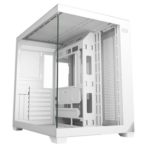 PCCOOLER CARCASA, middle tower, gaming, fara sursa, suporta 10xfan, USB Type-C x 1, USB, C3 T700 WH - imagine 5