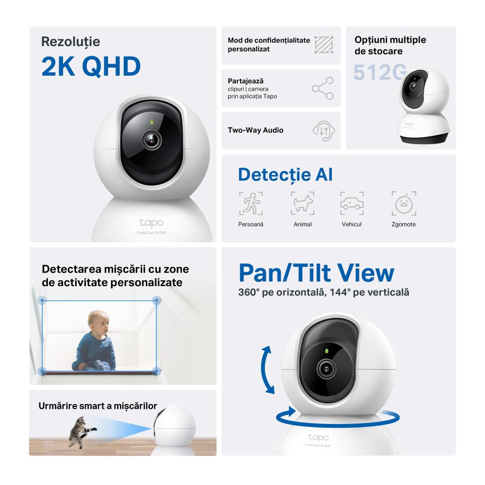 Tp-Link CAMERA IP, Tapo C220 - imagine 2