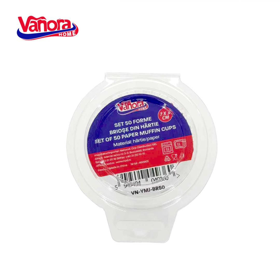 VANORA SET 50 FORME BRIOSE DIN HARTIE 7X3 CM, VN-YMJ-BR50